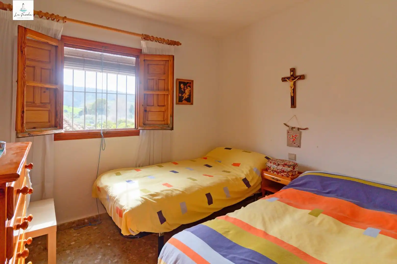 Dormitori de Casa o xalet en venda en Carratraca amb Aire condicionat, Jardí privat i Terrassa