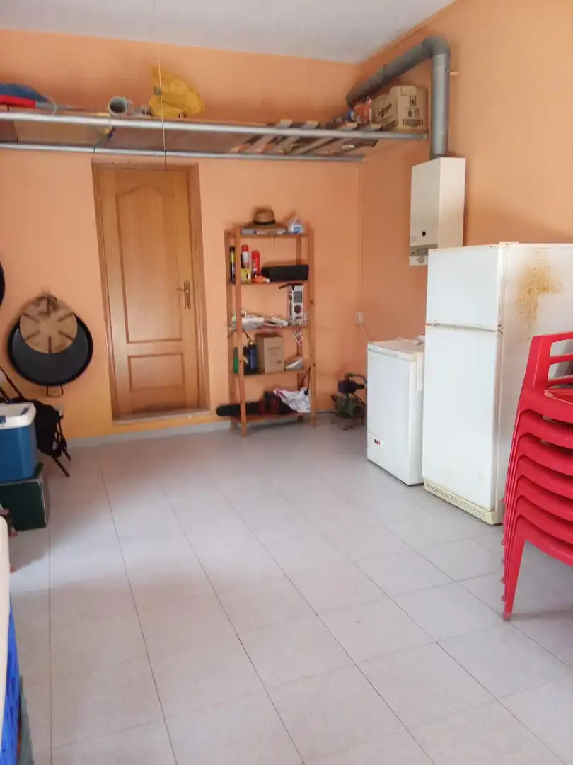 Cuina de Casa o xalet en venda en Cullera amb Aire condicionat, Jardí privat i Moblat