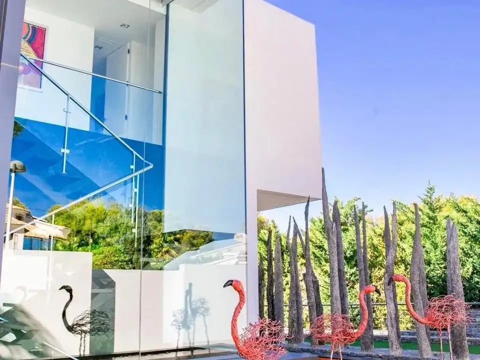 Vista exterior de Casa o chalet en venta en Moraira con Aire acondicionado, Calefacción y Terraza
