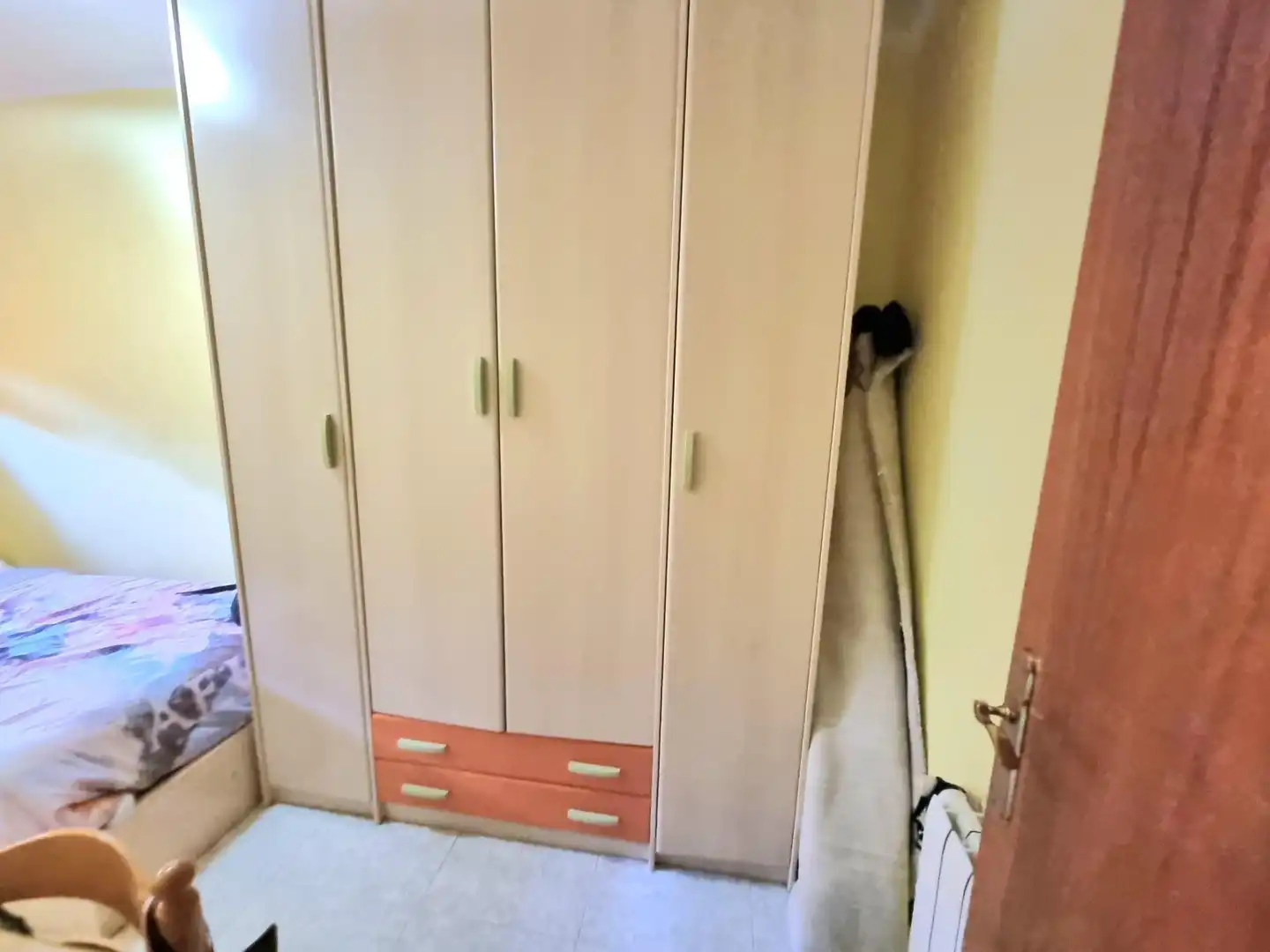 Bedroom of Flat for sale in Sabadell  with Heating, Furnished and Balcony