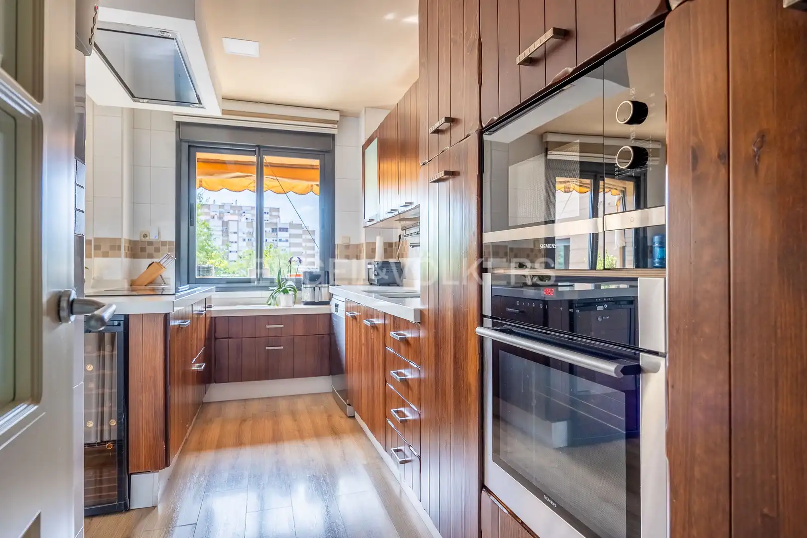Kitchen of Flat for sale in Sevilla  with Air Conditioner, Heating and Private garden