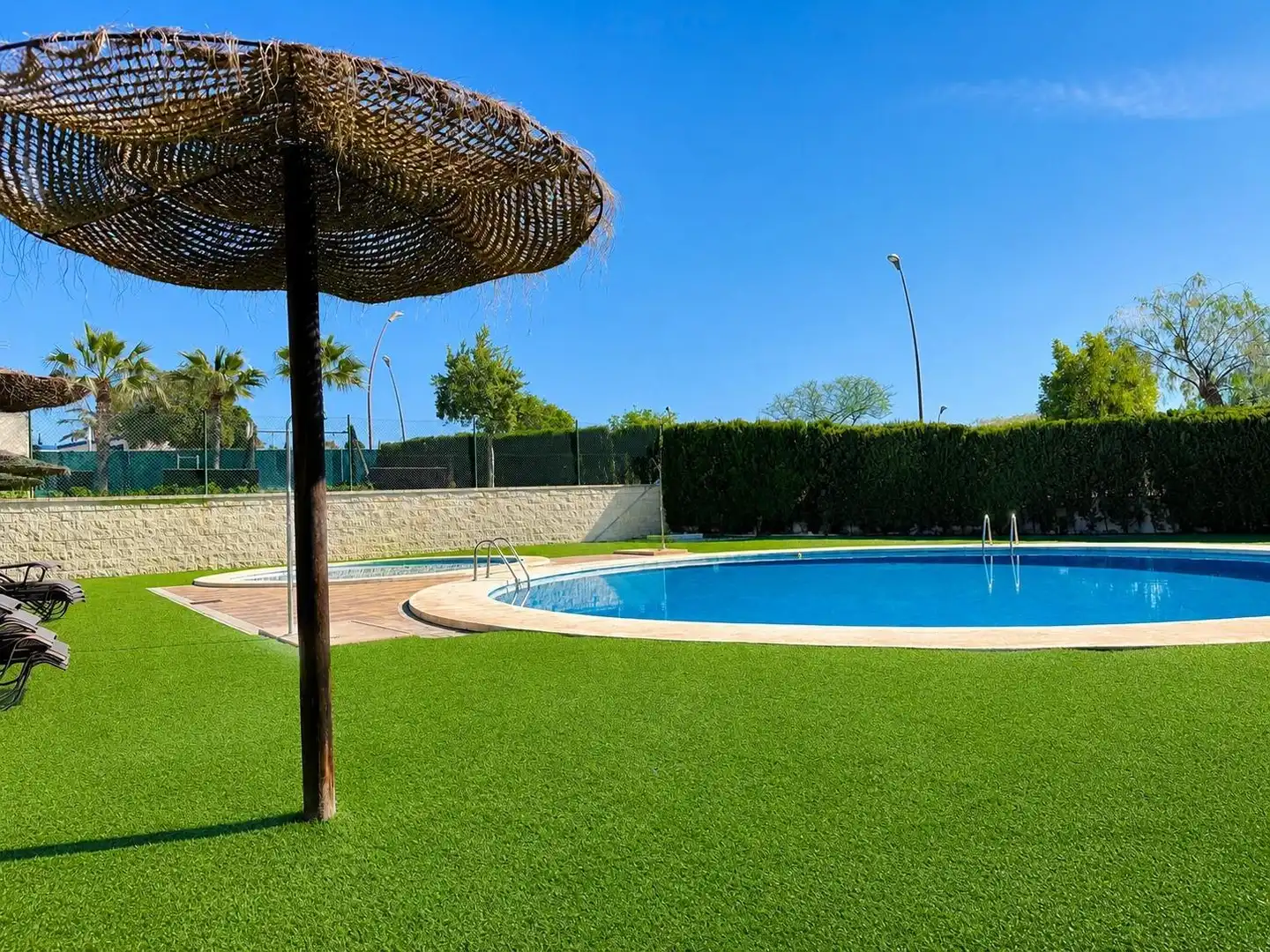 Swimming pool of Detached homes for sale in Molina de Segura  with Air Conditioner, Private garden and Community pool