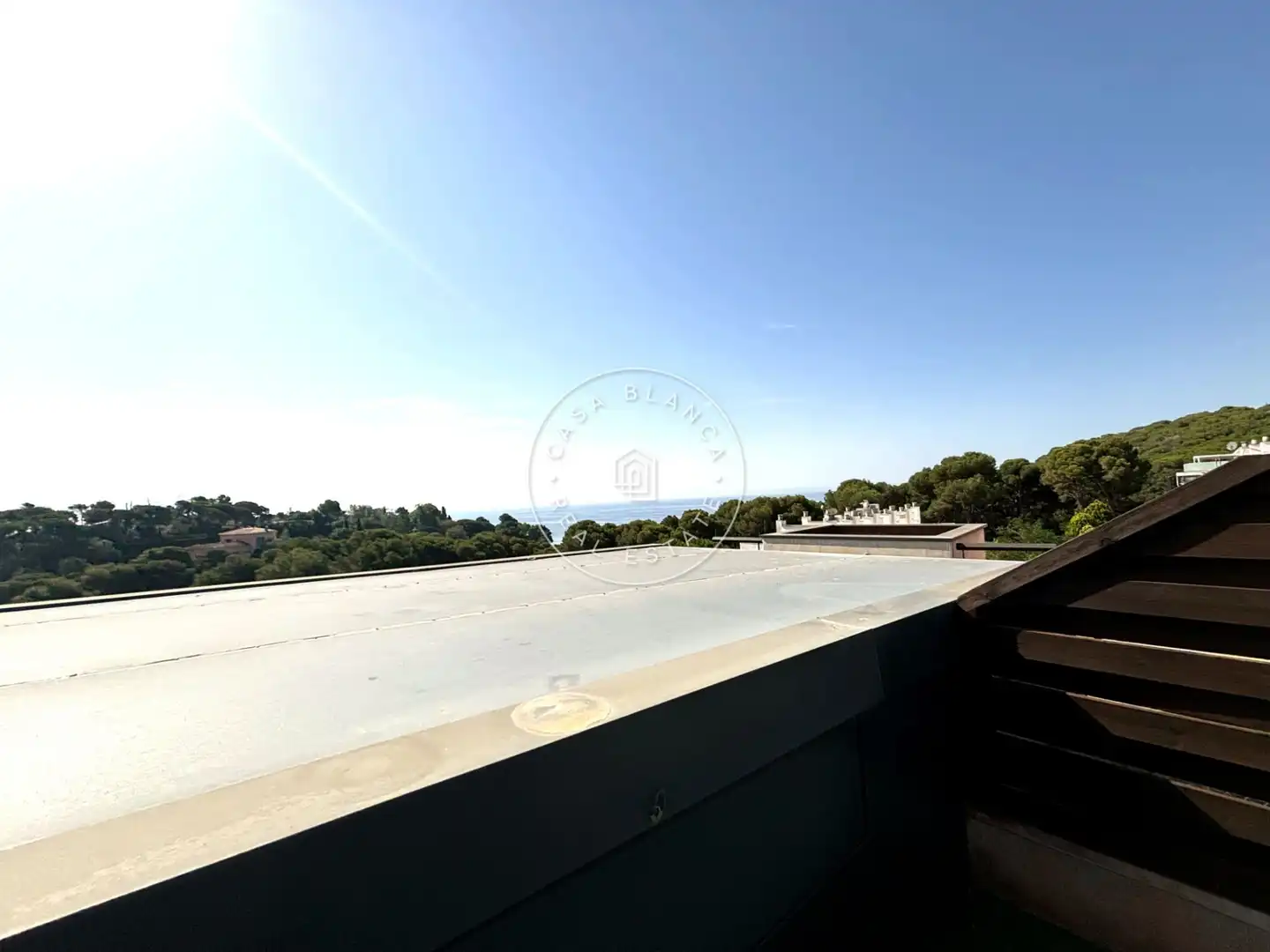Terrasse von Dachboden zum Verkauf in Lloret de Mar mit Klimaanlage, Abstellraum und Gemeinschaftspool
