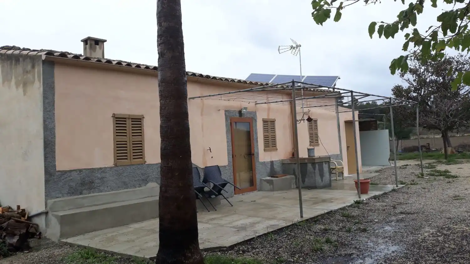 Vista exterior de Finca rústica en venda en Sineu amb Terrassa