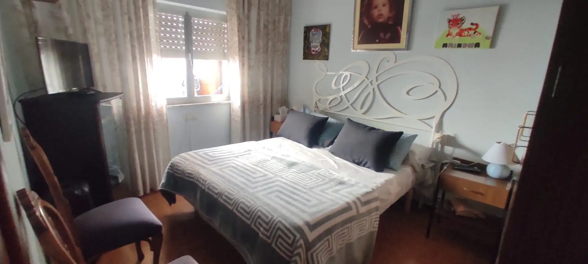 Bedroom of Flat for sale in Salamanca  with Heating, Furnished and Washing machine