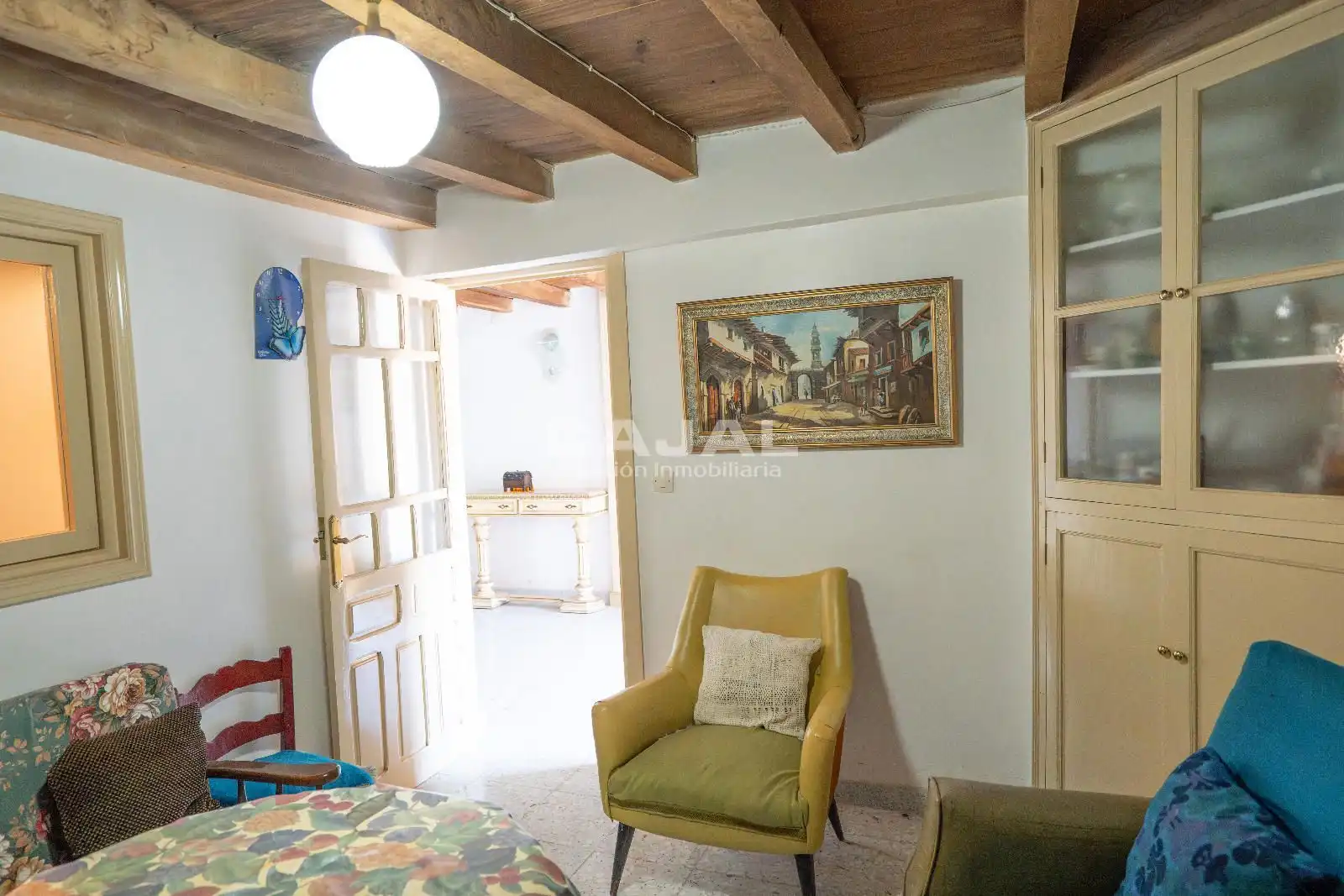 Sala de estar de Casa o chalet en venta en Riaza con Jardín privado