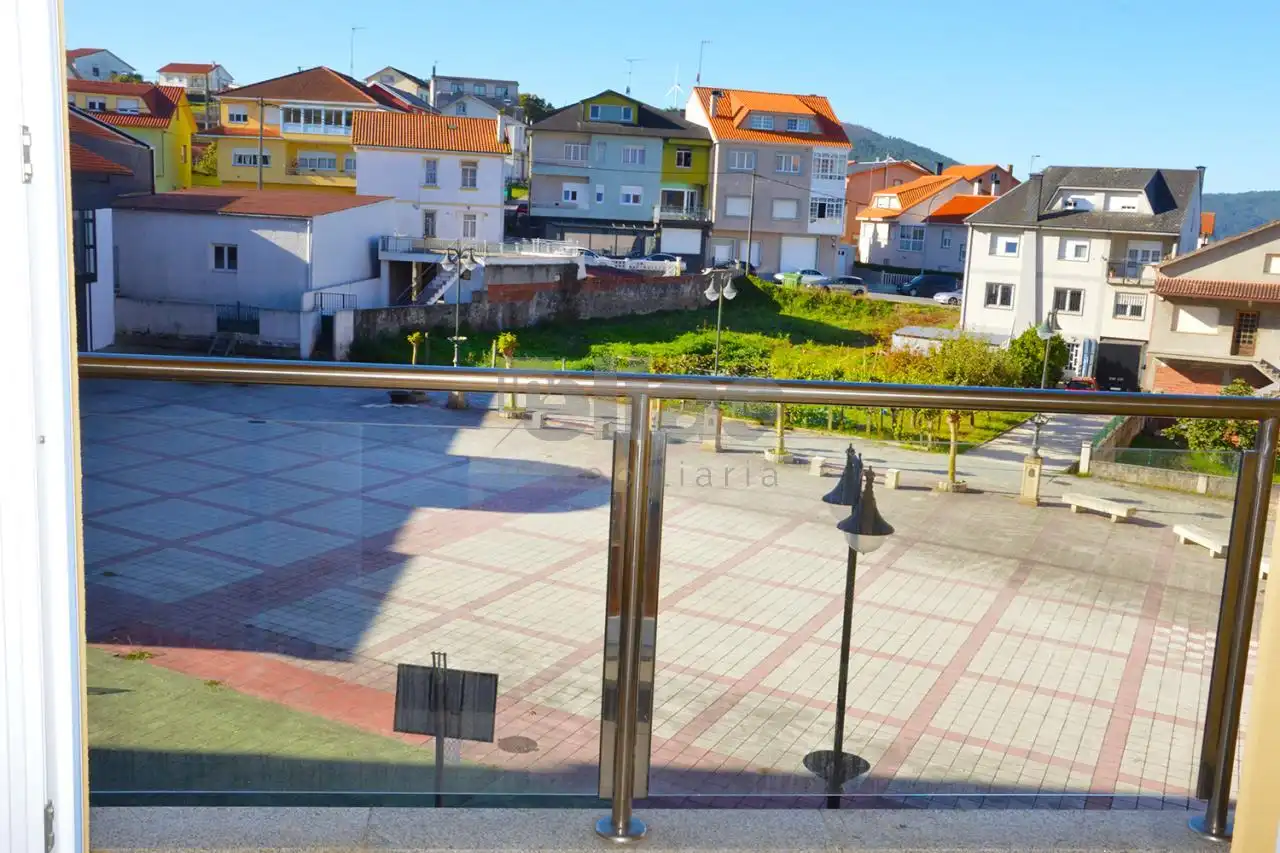 Terrace of Flat for sale in Cabana de Bergantiños  with Heating, Storage room and Furnished