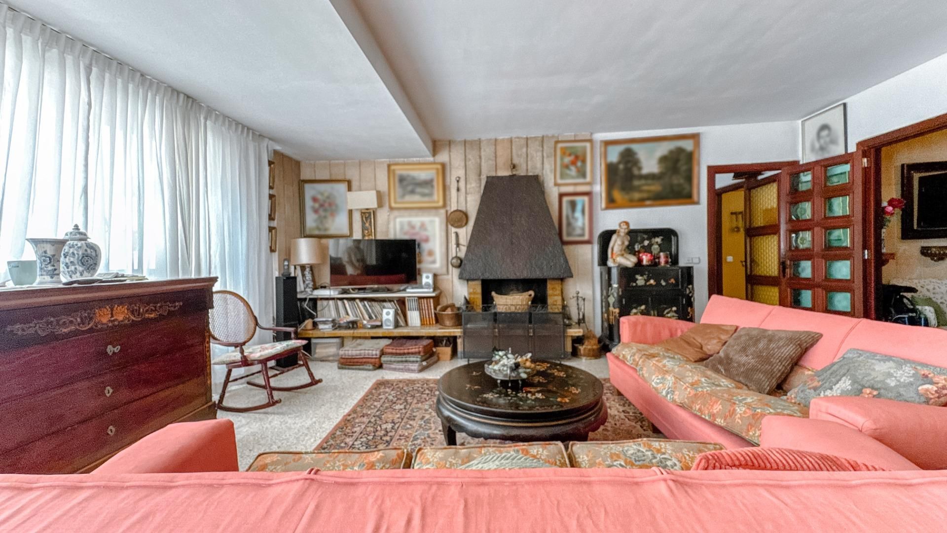 Sala de estar de Piso en venta en  Palma de Mallorca con Balcón