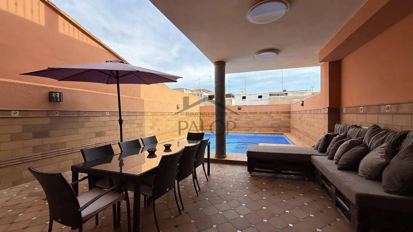 Terraza de Casa adosada en venta en Carcaixent con Aire acondicionado, Calefacción y Terraza