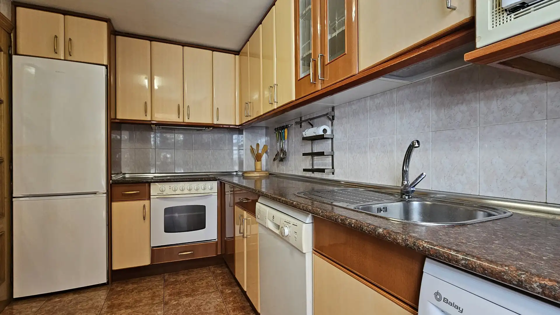 Cocina de Piso en venta en Zaragoza con Aire acondicionado, Calefacción y Terraza