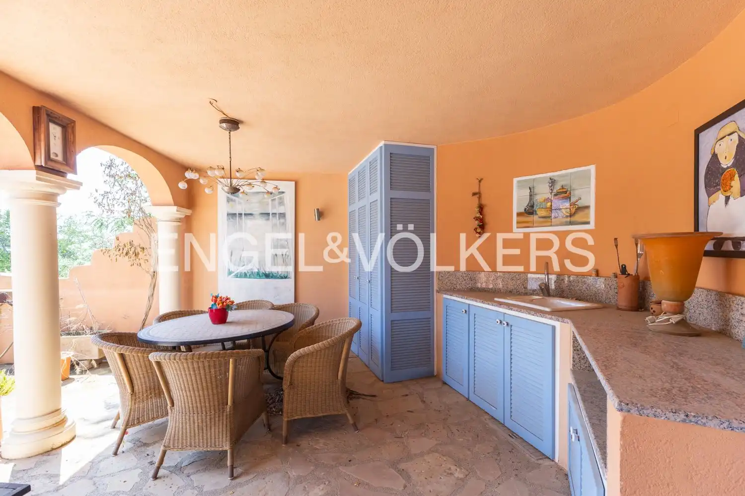 Terraza de Casa o chalet en venta en Jávea / Xàbia con Aire acondicionado, Calefacción y Jardín privado