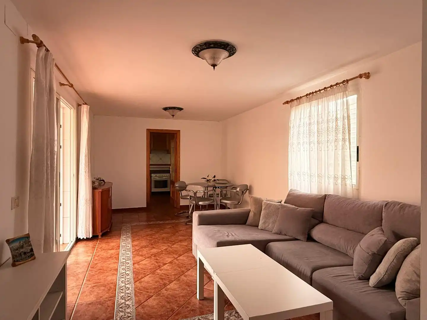 Sala de estar de Casa adosada en venta en Moncofa con Terraza, Trastero y Balcón
