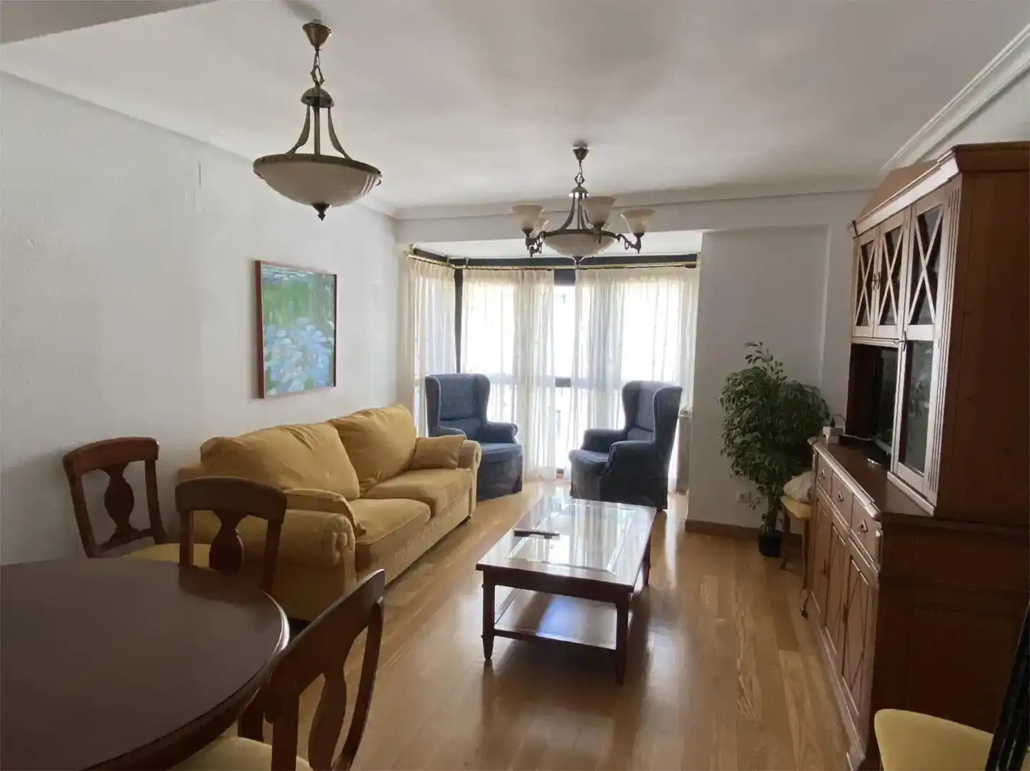 Living room of Flat for rent in Centro