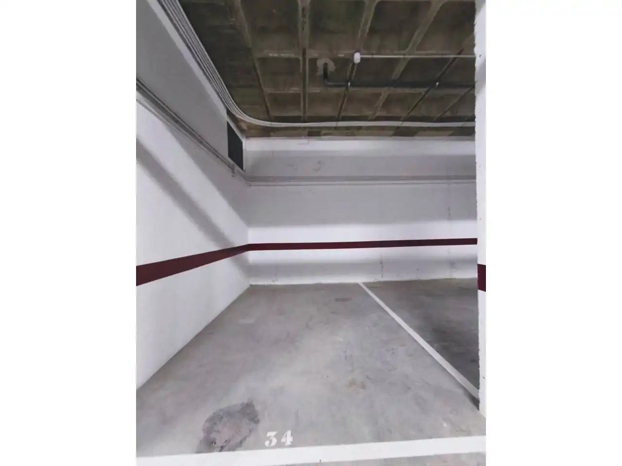 Parking of Flat for sale in Balanegra  with Air Conditioner, Heating and Community pool