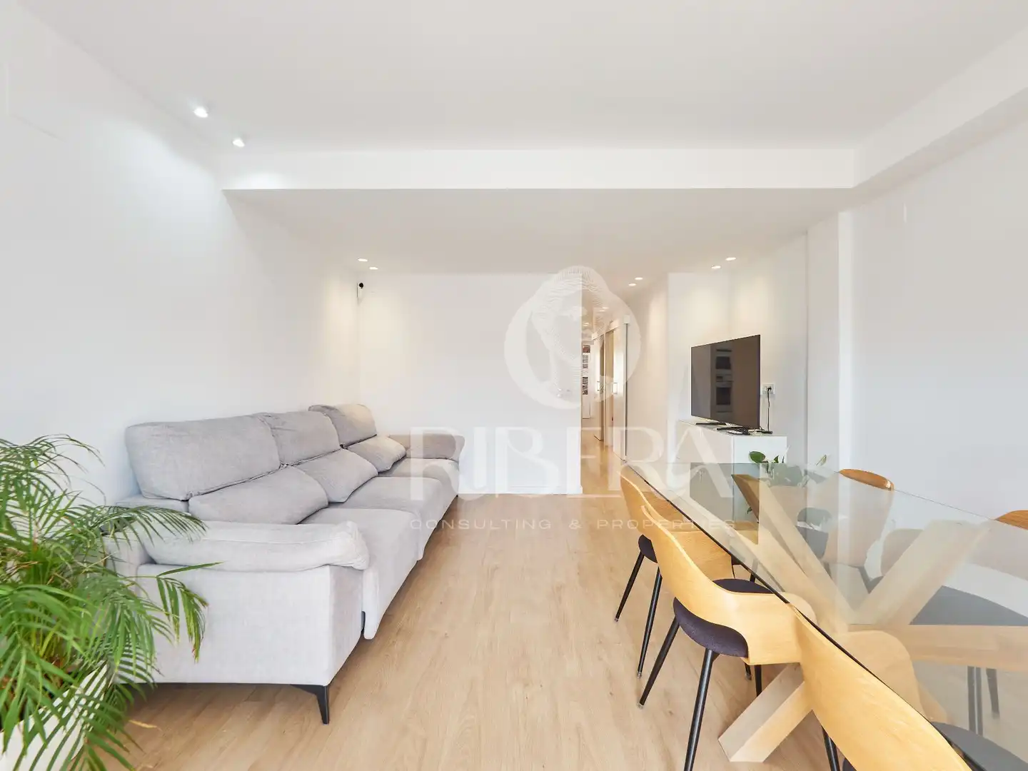 Wohnzimmer von Dachboden zum Verkauf in Valencia mit Klimaanlage, Terrasse und Abstellraum