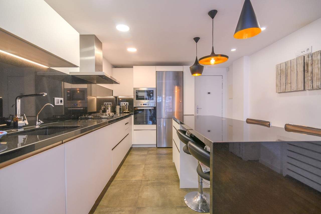 Kitchen of Flat for sale in Viladecans  with Air Conditioner, Heating and Private garden