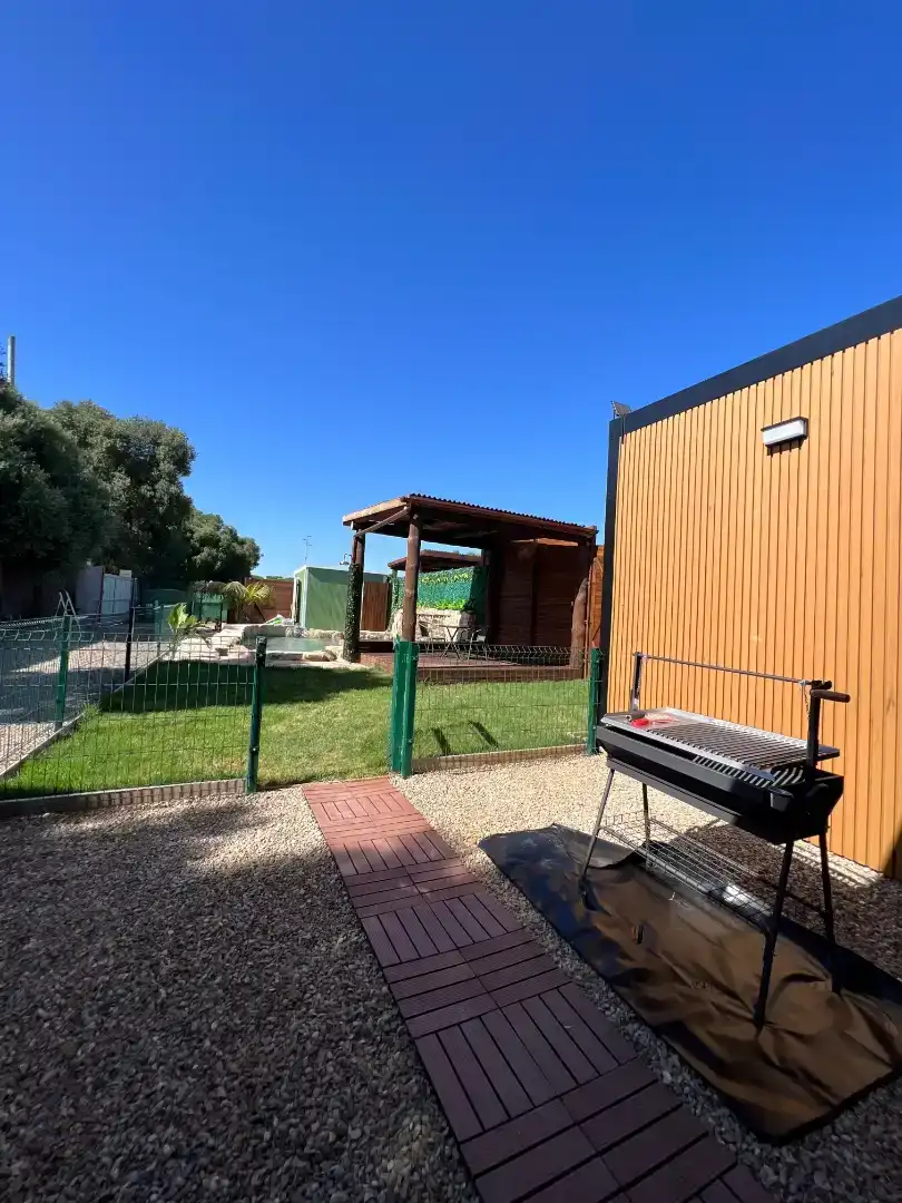 Terrasse von Haus oder Chalet zur Miete in Vejer de la Frontera mit Klimaanlage, Privatgarten und Parkett