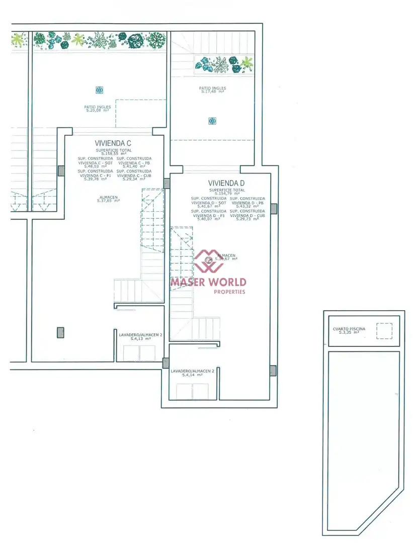 Houses for sale in Mazarrón  with Heating, Private garden and Terrace