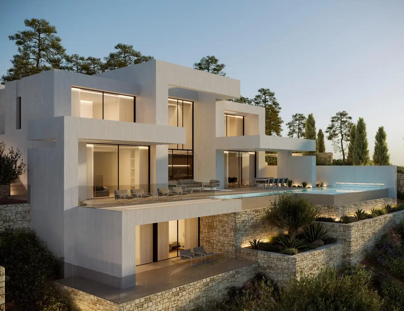 Vista exterior de Casa o xalet en venda en Jávea / Xàbia amb Terrassa, Traster i Piscina