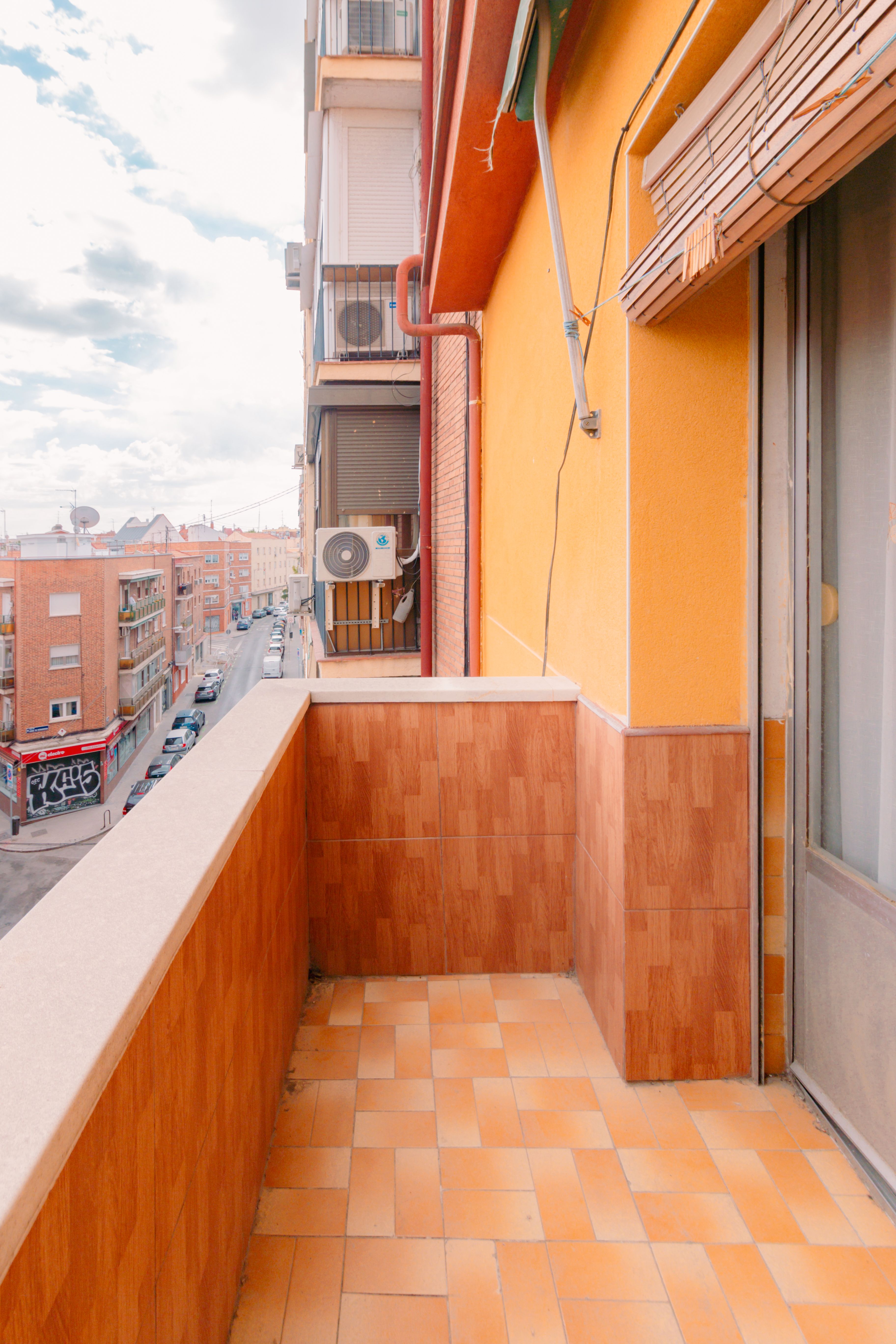 Balcony of Flat for sale in  Madrid Capital  with Heating and Terrace