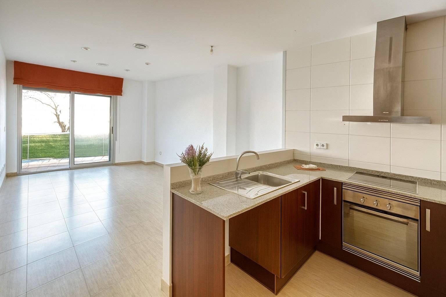 Kitchen of Flat for sale in Mataró  with Air Conditioner, Terrace and Balcony