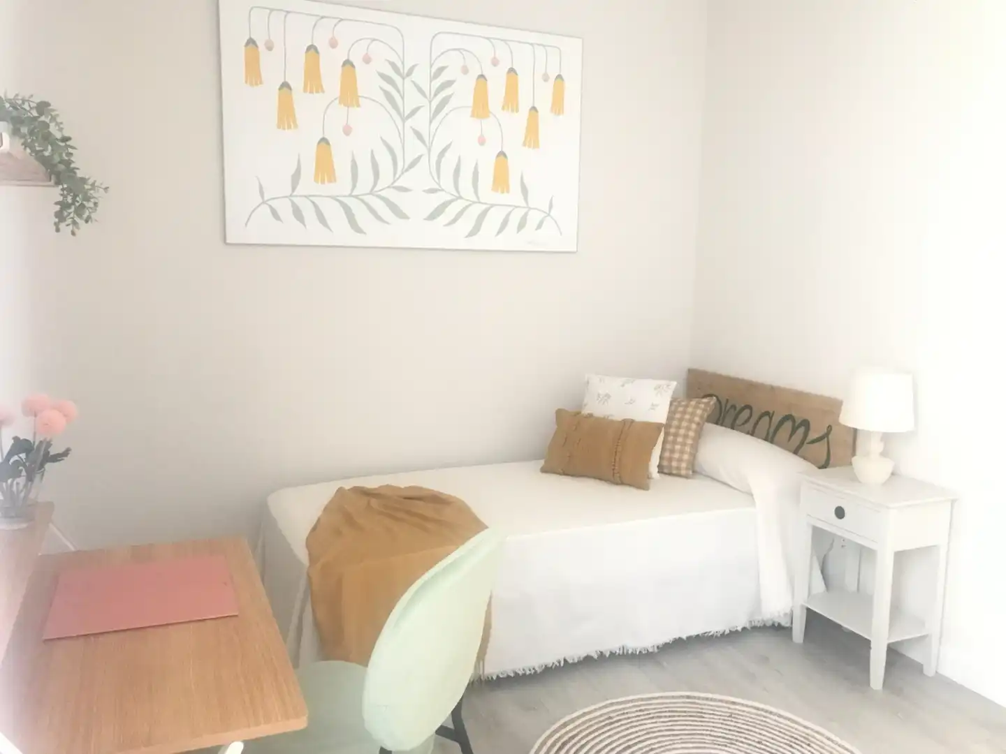 Schlafzimmer von Wohnung zum Verkauf in Palencia mit Privatgarten, Terrasse und Abstellraum
