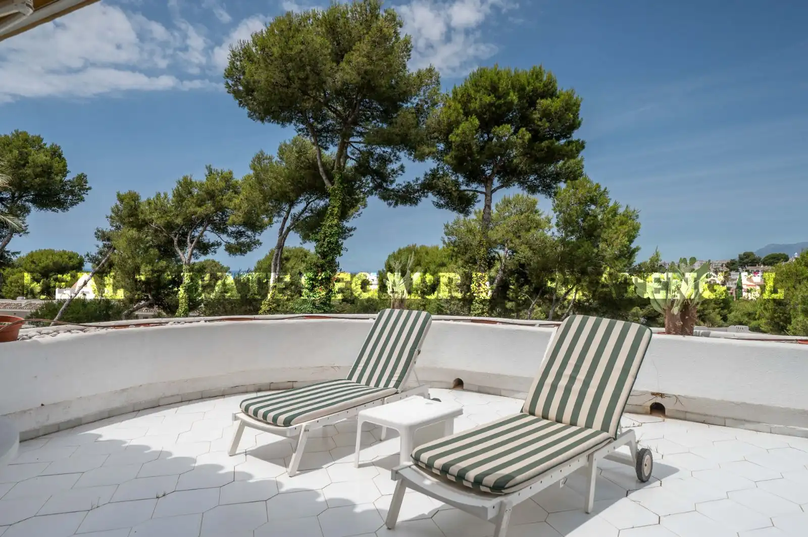 Terrassa de Apartament en venda en Mijas amb Aire condicionat, Terrassa i Moblat