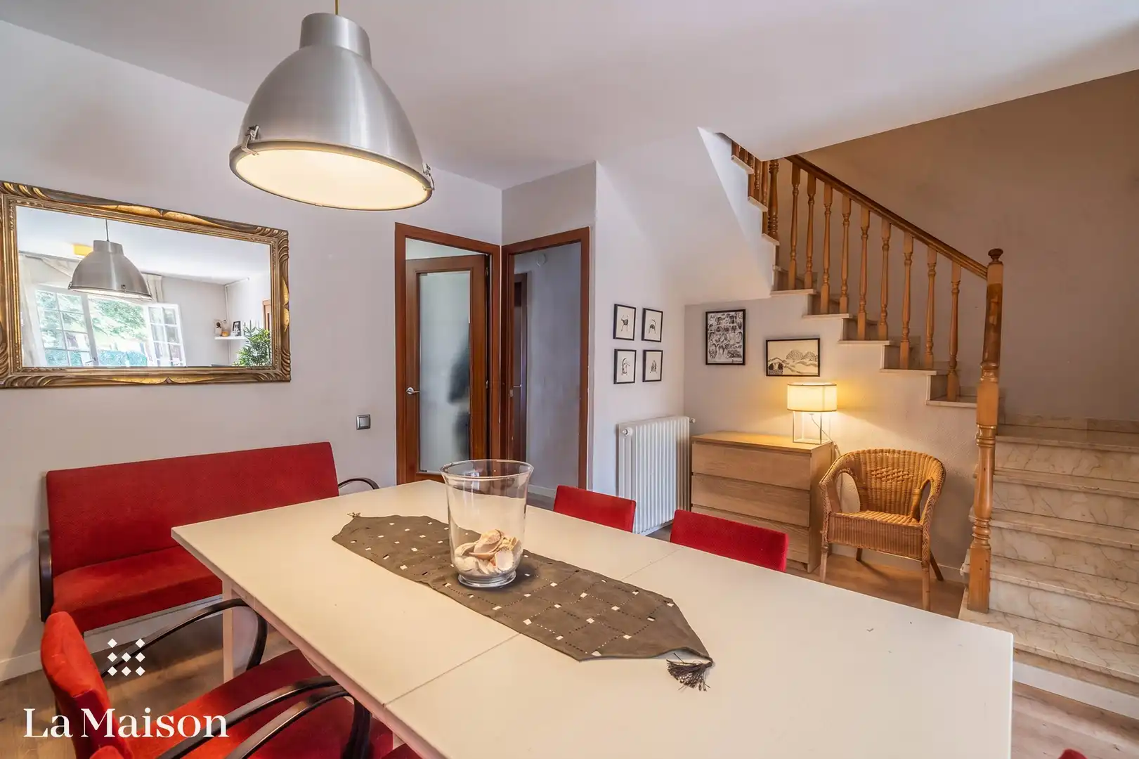 Comedor de Casa o chalet en venta en Premià de Mar con Calefacción, Jardín privado y Parquet