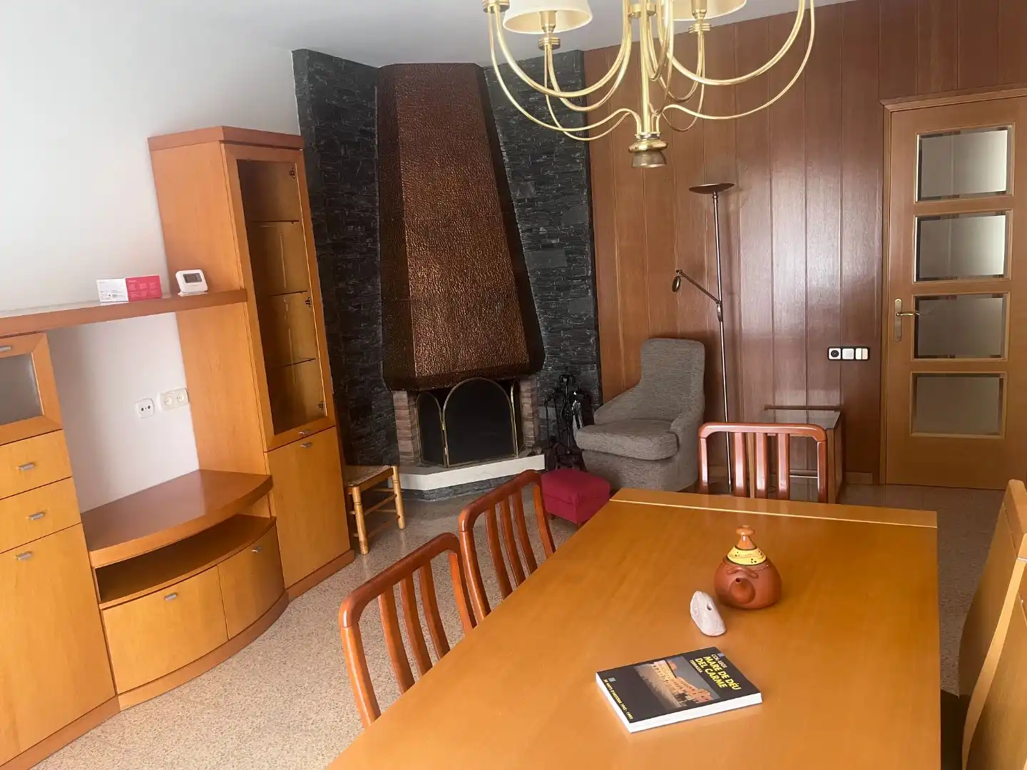 Comedor de Piso de alquiler en Terrassa con Aire acondicionado y Terraza