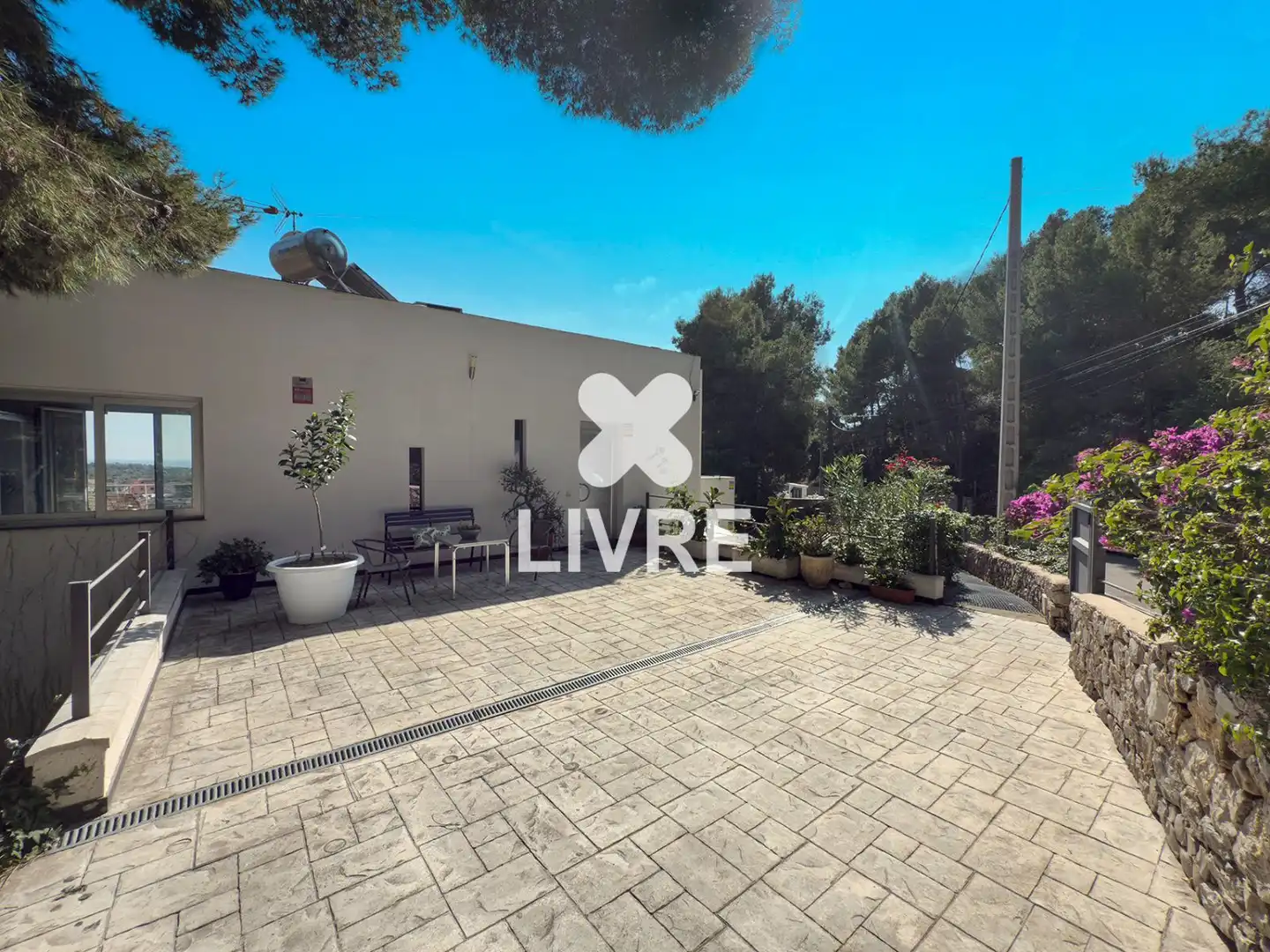 Terraza de Casa o chalet en venta en Cunit con Aire acondicionado, Calefacción y Piscina