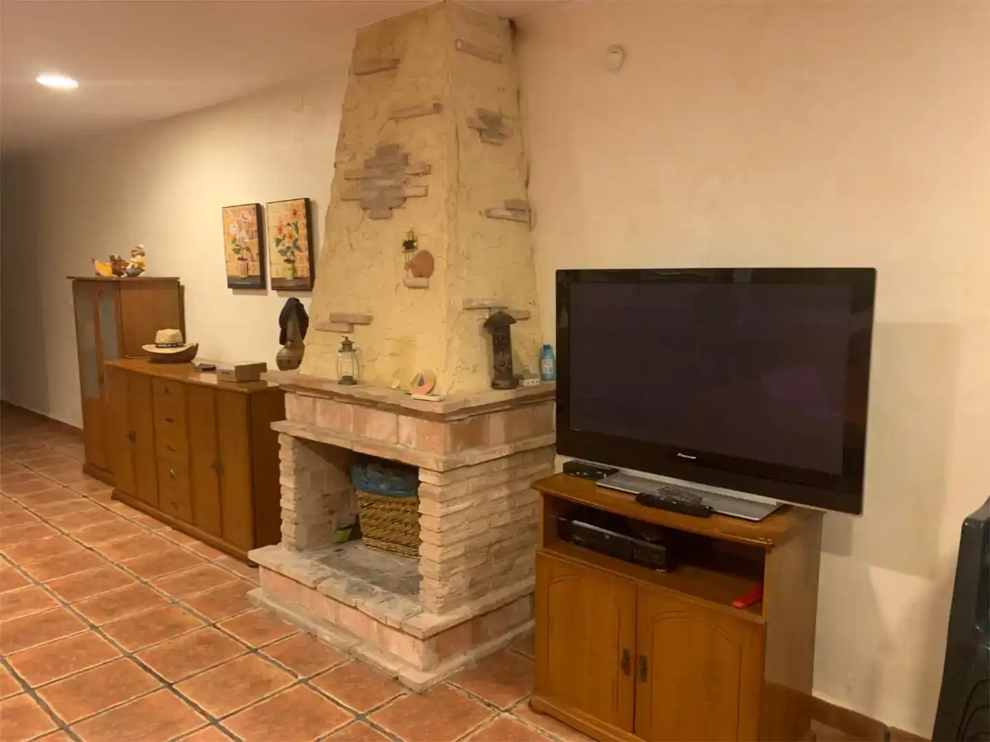 Sala d'estar de Finca rústica en venda en Murcia amb Aire condicionat, Piscina i Moblat