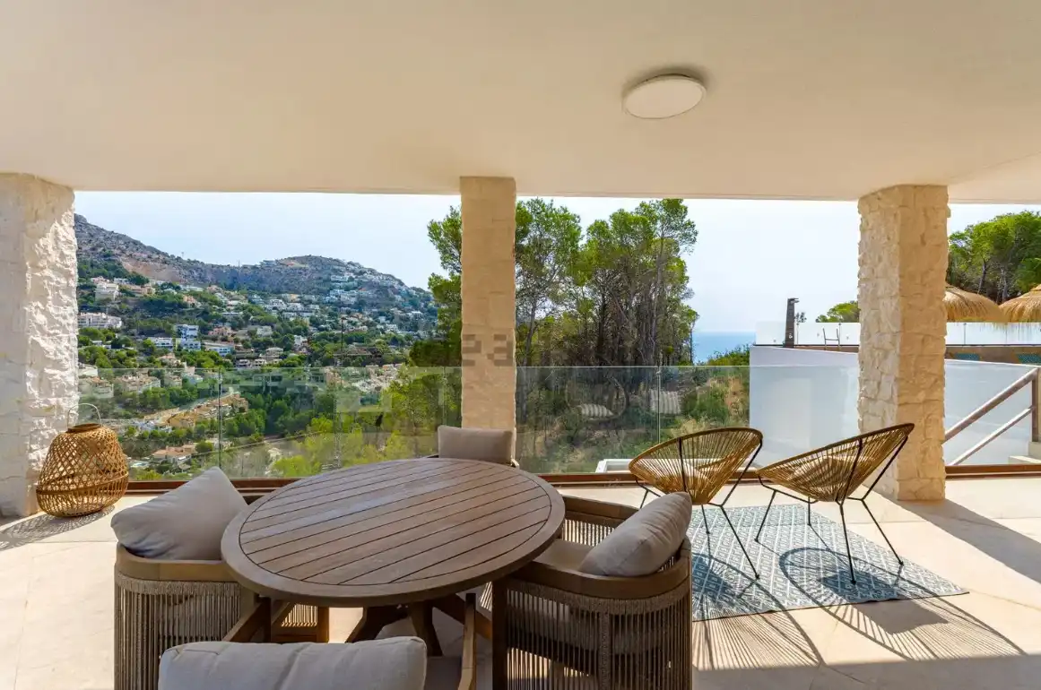 Terraza de Casa o chalet en venta en Altea con Aire acondicionado, Calefacción y Jardín privado