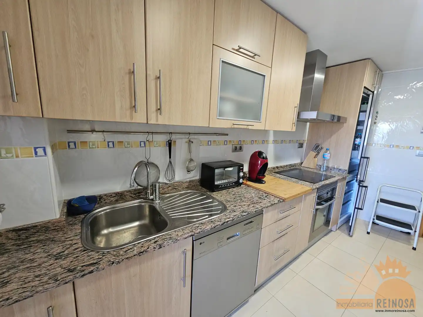 Kitchen of Flat for sale in Archena  with Air Conditioner, Heating and Storage room