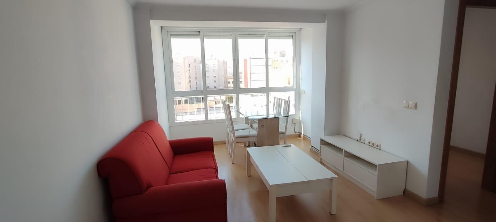 Sala d'estar de Pis de lloguer en Málaga Capital amb Balcó