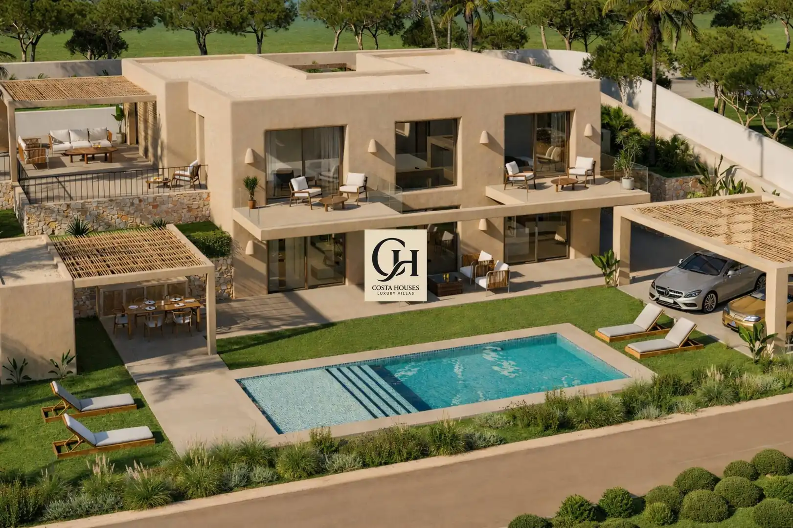 Garden of Houses for sale in Jávea / Xàbia  with Air Conditioner, Private garden and Terrace