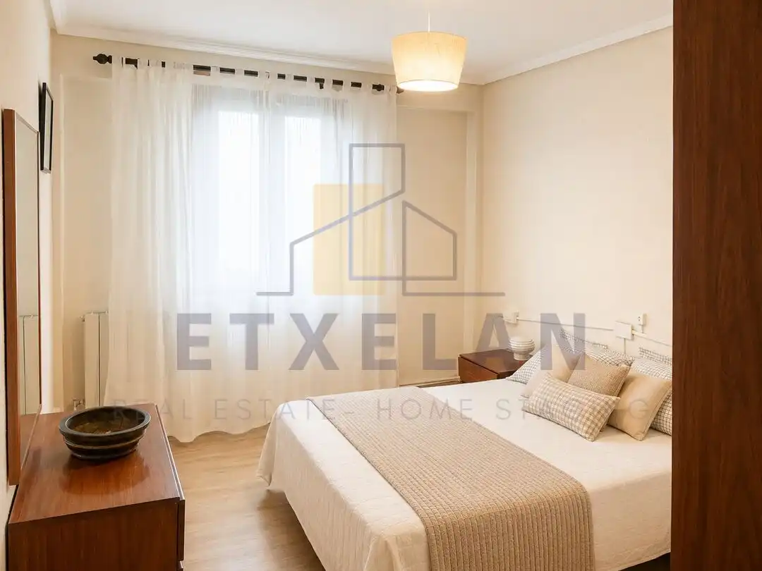 Schlafzimmer von Wohnung zum Verkauf in Elgeta mit Heizung