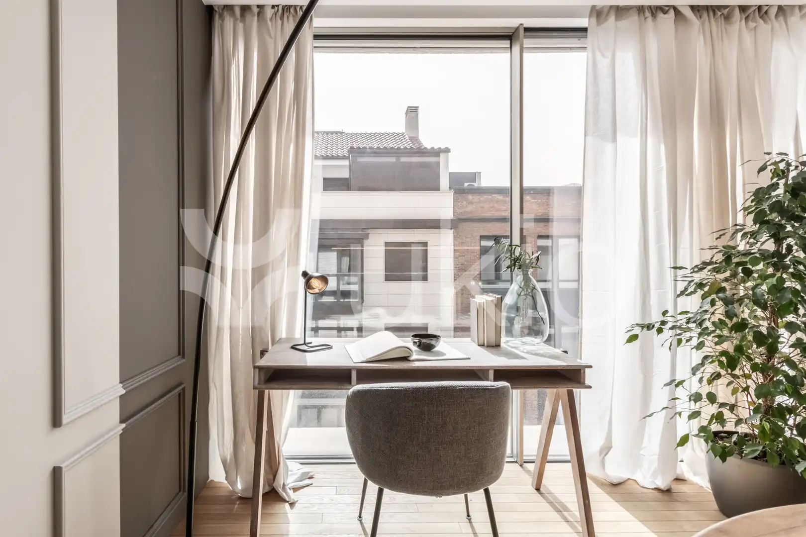 Schlafzimmer von Wohnungen zur Miete in Madrid mit Klimaanlage, Heizung und Möbliert