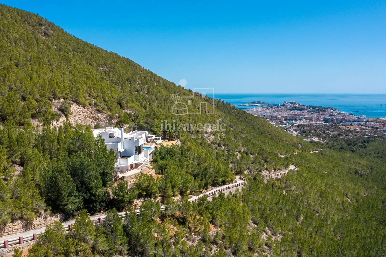 Vista exterior de Casa o chalet de alquiler en Eivissa con Aire acondicionado, Calefacción y Piscina