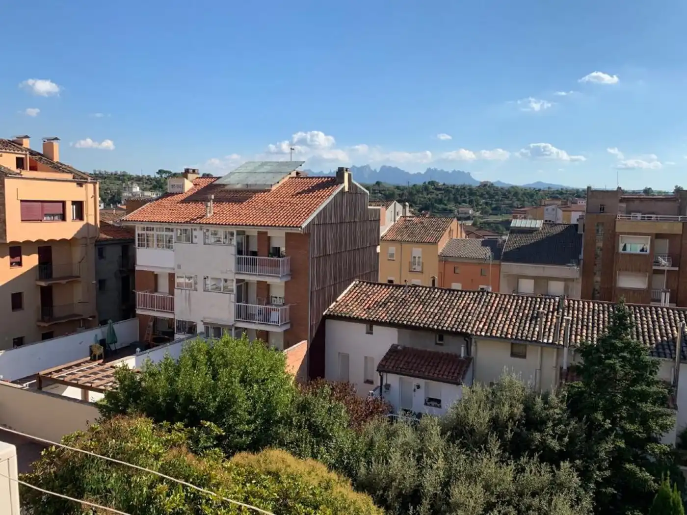 Vista exterior de Piso en venta en Manresa