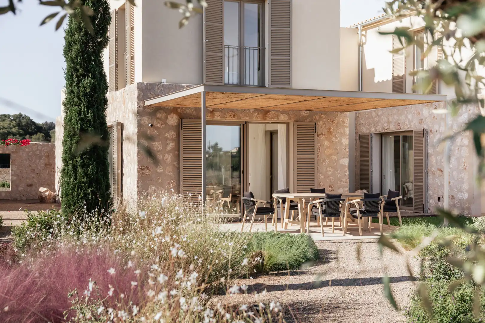 Terraza de Finca rústica en venta en Maria de la Salut con Aire acondicionado, Jardín privado y Terraza