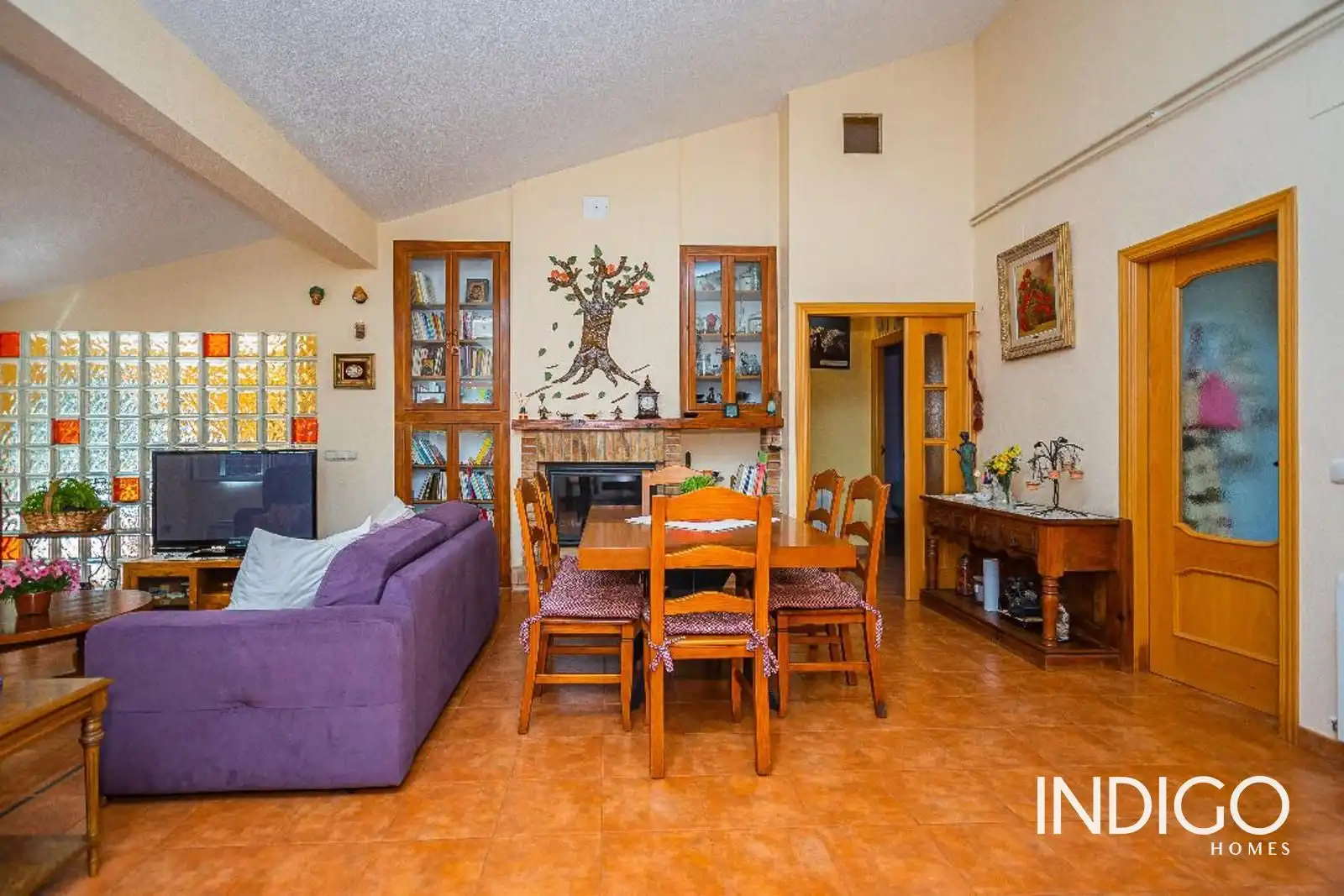 Dining room of Houses for sale in San Vicente del Raspeig / Sant Vicent del Raspeig  with Air Conditioner, Heating and Terrace