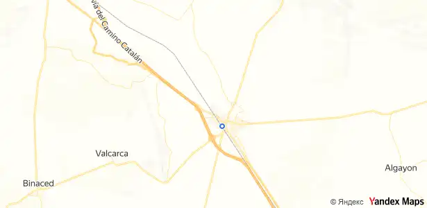 Vista exterior de Piso en venta en Binéfar