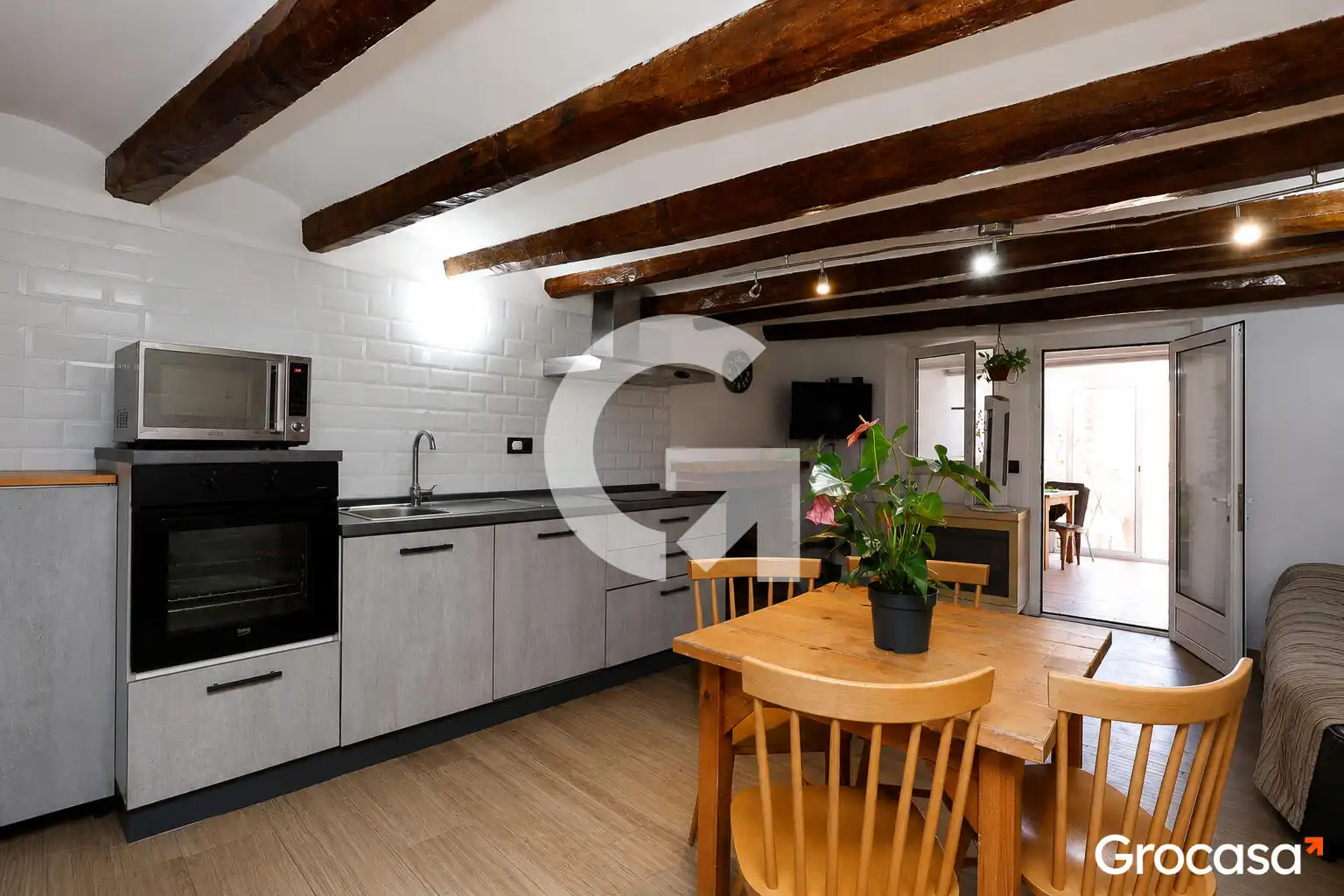 Cocina de Casa o chalet en venta en Banyeres del Penedès con Terraza, Trastero y TV