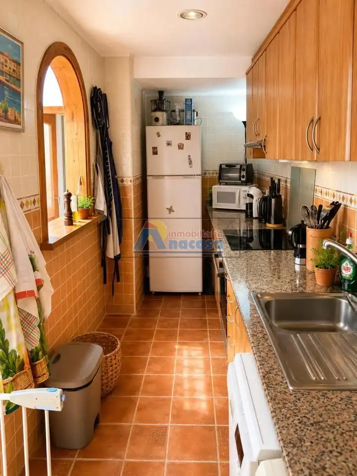 Cuina de Casa o xalet en venda en Oliva amb Aire condicionat, Terrassa i Traster