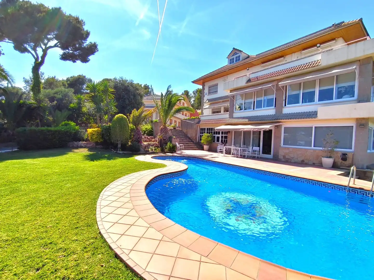 Exterior view of Houses for sale in Castelldefels  with Heating, Private garden and Terrace