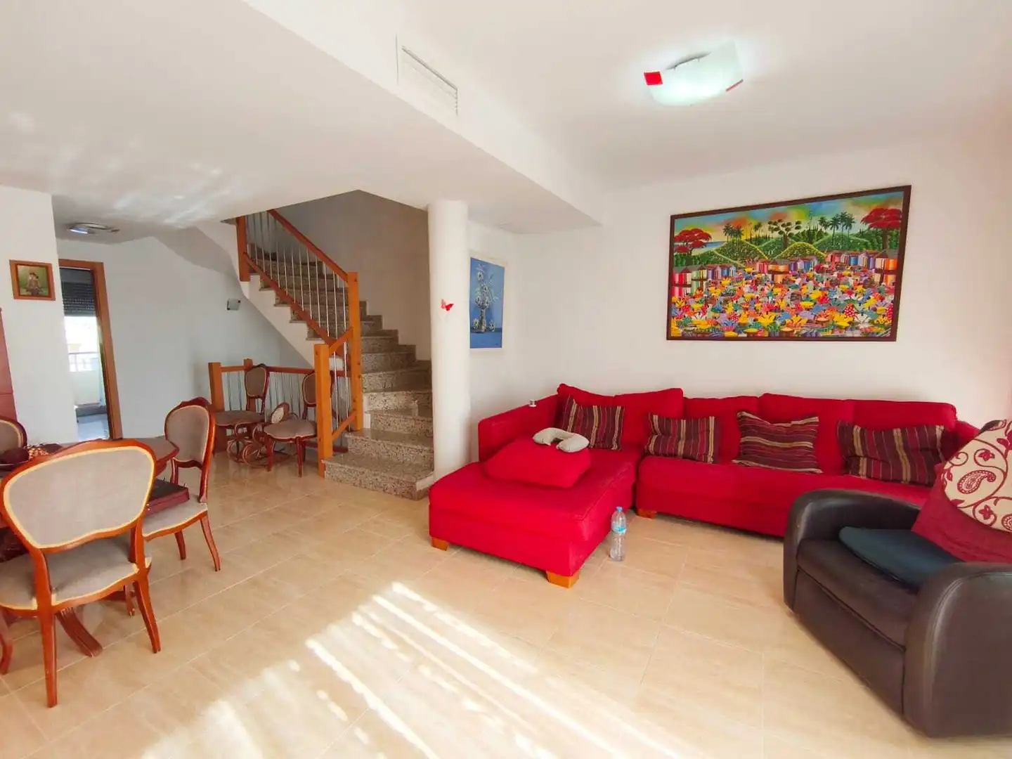 Sala d'estar de Pis de lloguer en Favara amb Terrassa, Piscina i Balcó