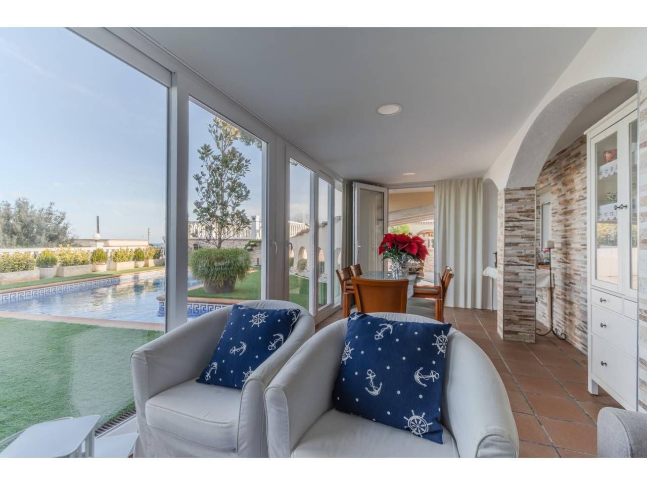 Sala d'estar de Casa o xalet en venda en Pals amb Jardí privat, Terrassa i Piscina