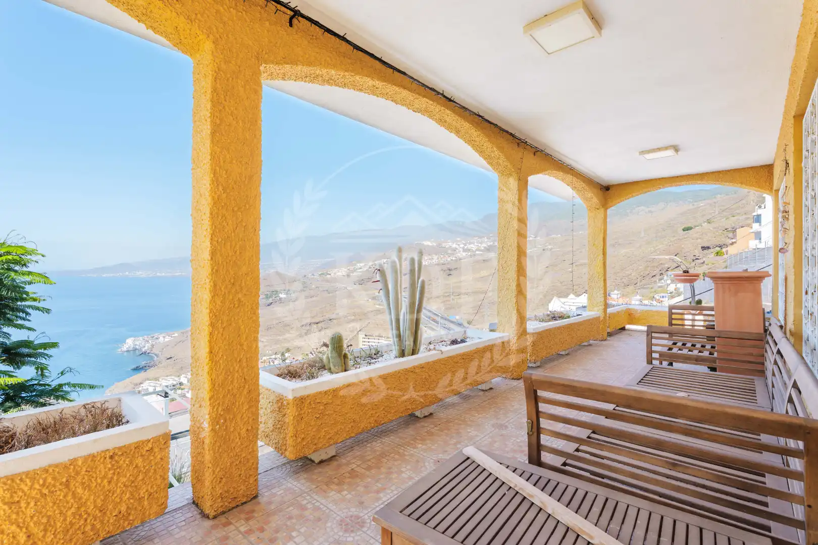 Terraza de Casa o chalet en venta en El Rosario con Aire acondicionado, Jardín privado y Terraza