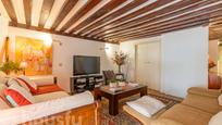 Living room of Flat for sale in  Madrid Capital  with Air Conditioner and Balcony