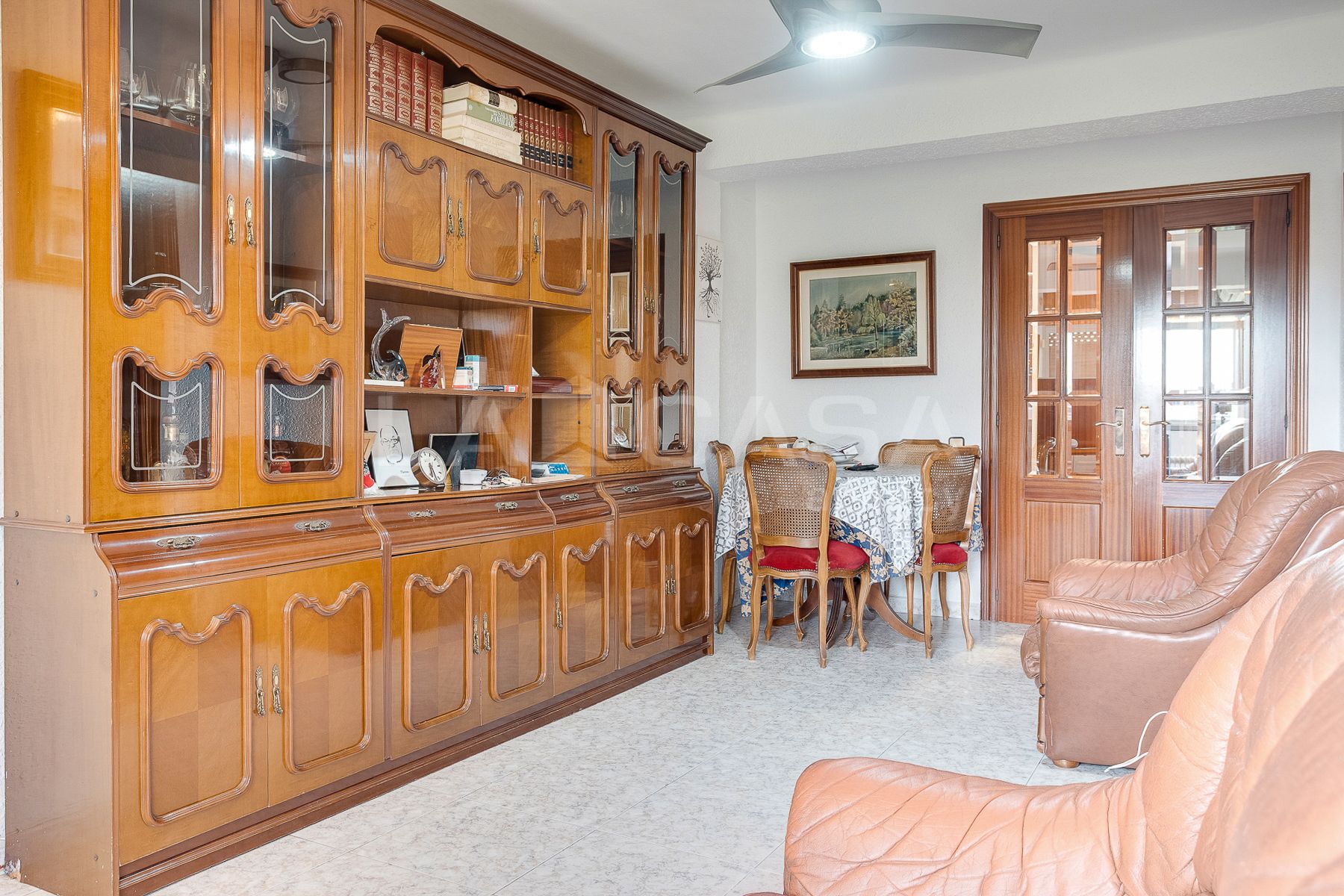 Living room of Flat for sale in  Barcelona Capital  with Balcony